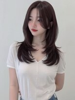 セブンルックス(7LOOKS) 【レイヤー】ボルドーブラウン×韓国レイヤー