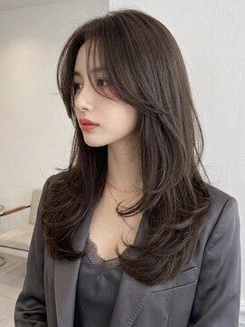 オリンテ バイ レシッド 表参道(orente by rcid) くびれヘアハッシュカットミディアムレイヤーカットヨシンモリ