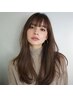 新規☆カット+リオンストレート+潤いトリートメント☆潤いコース☆