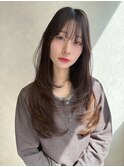【TLUUSミルクティーブロンドワンホンレイヤーダークブルー】
