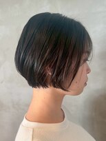 キリ 逗子(kiri)&nbsp;逗子葉山くびれショートボブ丸みショートレイヤーボブ前髪Y277