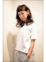 ナンバースリー 溝の口店(Number Three)&nbsp;耳かけショートバングスモーキーモード系セミ【N°３ 溝の口店】