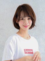 パティオンツー(PATIONN2)&nbsp;ミックスワンカールフェアリーショート耳かけボブスタイル