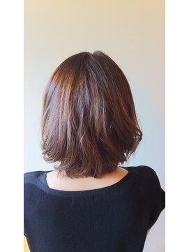 美容室シオン 文化の森ヒルズ店(sion) 優しげな表情を引き出すやわらかボブ