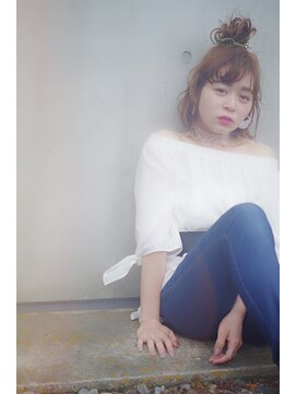 ソラ(sora) 髪に優しい美容室 キュートなカジュアルメッシーバン