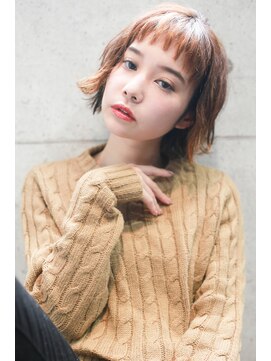ラフィス ヘアー ピーチ 岡山店(La fith hair peach) 【La fith】 切りっぱなしショートボブ