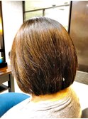 【CAN】 大人女子にオススメ!ツヤも小顔も叶える万能ボブ