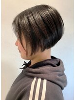 レクタ(recta)&nbsp;【美容室　京都　伏見　ｒｅｃｔａ】ミニボブ×イルミナカラー