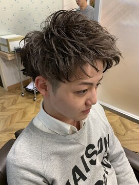 ネクサスアンドコー 錦糸町店(NEXUS&Co.) ニュアンスパーマ　【錦糸町】[Men's]〈理容室〉
