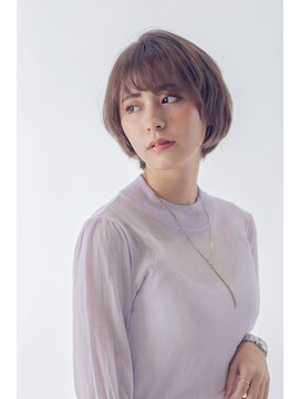 ブリング バイ スノードロップ 吉祥寺(BRING by Snowdrop) 前髪/マチルダボブ/ピンクベージュ/インナーグレージュ/吉祥寺