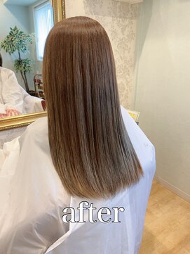 ミュゼ ドゥ アート(Musee du Art) 【髪質改善】ハイトーンコバルトブルー×シルバー