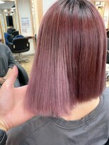 エイト プラット 渋谷2号店(EIGHT plat)&nbsp;ラベンダーピンク　ケアブリーチダブルカラー　EIGHT4/21