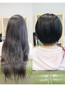 ヘアサロン ナノ(hair salon nano) ショート/丸みショートボブ/大人ショート/20代/30代