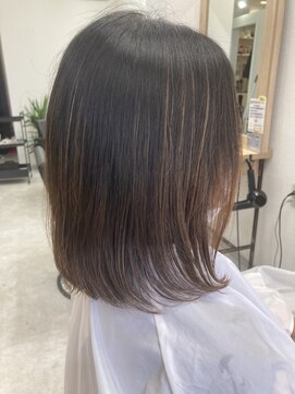 エルプラスヘアー(L+hair) 前下がりボブ（くせ毛改善）