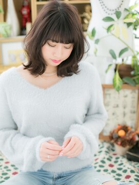 カバーヘア ブリス 川口(COVER HAIR bliss) インナーカラーくせ毛風大人フェミニンTa3川口20代30代40代