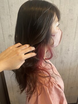 アールプライベートヘアサロン(R Private Hair Salon) 韓国風インナーカラー