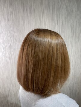 ネウィ グランデ 横浜(newi grande) 大人かわいい美髪/こなれミディ/ペールベージュ