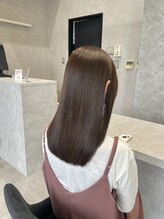 ローカス(Locus) 髪質改善カラー/艶感チョコレートブラウン