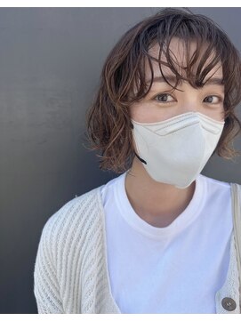 ヴァノンリー(Vanon Lee) 【Vanon Lee 】大人可愛いボブパーマ20代30代40代