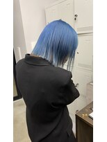 ヴァーディ オモテサンドウ(Vardy omotesando)&nbsp;水色/ペールブルー/ネイビー/ブルーヘア