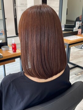 アトリエコア(Atelier Coa) ミルクティーベージュカラーくびれヘアグレージュカラー韓国