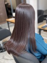 アトリエコア(Atelier Coa)&nbsp;髪質改善トリートメントミルクティーベージュカラーくびれヘア