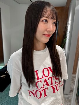 アテナ(ATENA) 乾かすだけでまとまる髪質改善ストレート【ATENA中嶋】