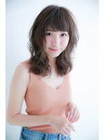 ニューヨークニューヨーク 阪急高槻店(NYNY)&nbsp;★くびレイヤーエモージュオリーブベージュレイヤーカットミディ