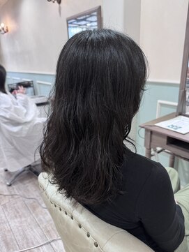 ラボヌールヘアーノーブル 新越谷店(La Bonheur hair noble) ニュアンスパーマ/ミディアムレイヤー