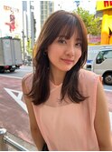 髪質改善*小顔前髪レイヤーカット*美髪【Zina高田馬場】