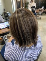 エガオ 藤沢店(EGAO)&nbsp;大人ベージュハイライト