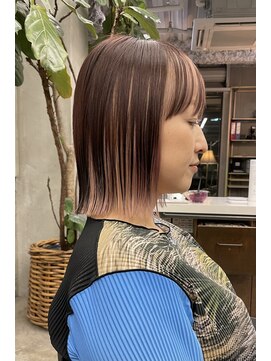 ザ デイ(THE DAY) インナーカラー/ホワイトベージュ/ボルドー