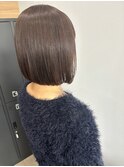 楽ちんボブ×アッシュブラウン