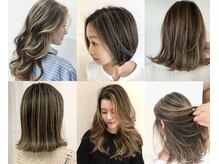 プラスシー(+C)の雰囲気（大人女性に向けたヘアカラーをご提供/地毛ハイライト/白髪ぼかし）
