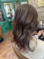 ヘアーラウンジ アンフィ 井土ヶ谷(Hair Lounge Anphi)&nbsp;白髪ぼかし/ラベンダーカラー