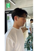 ナル(nalu.) メンズ/センターパート/ツーブロック