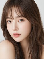 ラナ 新宿(lana)&nbsp;韓国風顔まわり/前髪/シースルーバング【lana hair 新宿】