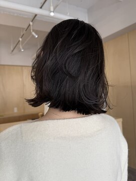 バベル アット フルリール 甲子園口(BABEL at fleurir) 肩上のボブにふんわりとレイヤーヘア