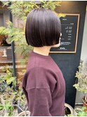 前上がりボブ