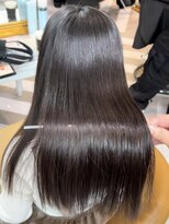 ロンドアベニール 北千住(Lond avenir)&nbsp;イメチェン外ハネボブ美髪ワイドバングレイヤー髪質改善縮毛矯正