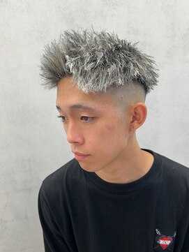 ルースト 西院店(ROOST) パイルツイスト×ホワイトハイライト