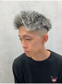 パイルツイスト×ホワイトハイライト