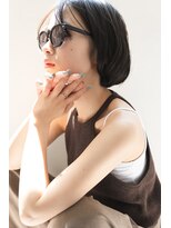 ミット バイ ツリー 吉祥寺(mit by tree)&nbsp;フェザーショート姫カットレイヤーとラベンダーミルクティー