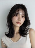 くびれ巻き/顔まわり/韓国ヘア/ヨシンモリ/オルチャン