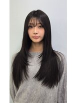 アルテペロ(arte pelo)&nbsp;【arte pelo】顔まわりレイヤーでつくる韓国ロング