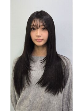 アルテペロ(arte pelo) 【arte pelo】顔まわりレイヤーでつくる韓国ロング