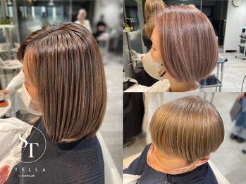 STELLA by KENJE 藤沢 白髪ぼかし×脱白髪染め【ステラバイケンジ】