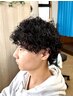 【男性限定”極み”】カット＋栄養＋スパイラルパーマ＋Aujua￥20600→￥18400