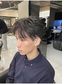フェザーショート　フェザーパーマ　ニュアンスパーマ　毛流れ