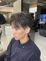 アイズ 海老名(AIZU) フェザーショート フェザーパーマ ニュアンスパーマ 毛流れ